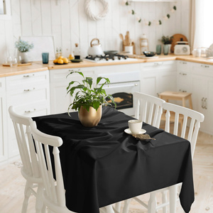 Tablecloth 140 x 300 Stainproof Viva Black