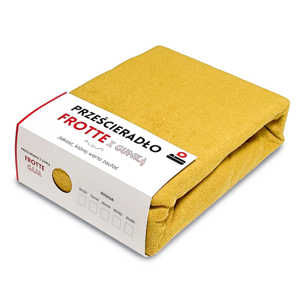 Prześcieradło 80 x 160 Frotte z Gumką Gaja 41