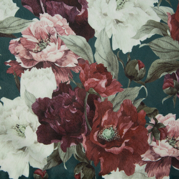 Napkin 30 x 40 4pc Decorative Velvet2 Green+Bord