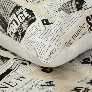 Cotton Bedding Set 220 x 200 3 pcs Sonia 39