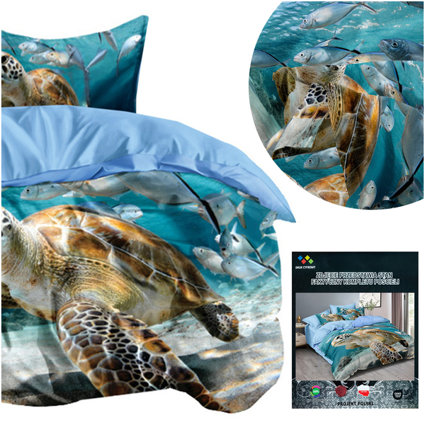 Pościel 140 x 200 2cz Mikrofibra 3D Andreas 3035