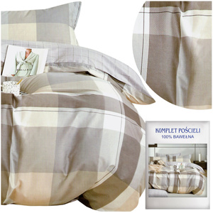 Bedding 160 x 200 3pcs Cotton Satin no. A1830