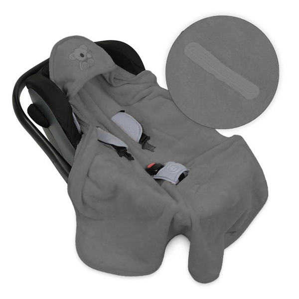 Blanket 95 x 95 Microfiber with Hooded Koala 44