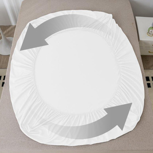 Bed sheet 160 x 200 With elastic Bolzano 04