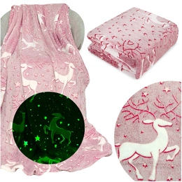 Koc 150 x 200 Mikrofibra Fluorescencyjna Peter 17