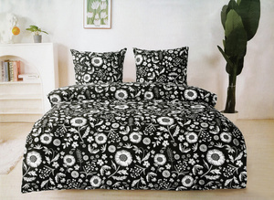 Bedding 200 x 220 3pcs Cotton Satin No. A1735