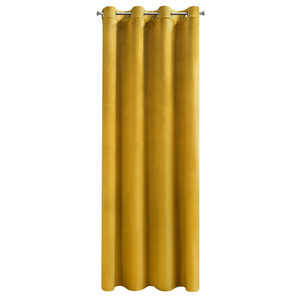 Curtain 140 x 250 Decorative Velvet Rosa Mustard