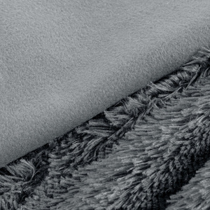 Blanket 150 x 200 Double-sided Fur Tifany1 Silver