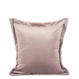 Velvet pillowcase Ria 45 x 45 Powder Pink