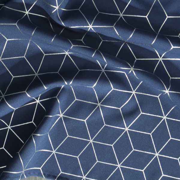Zasłona 140 x 250 Gotowa Dekoracyjna Cube Gran + Sr