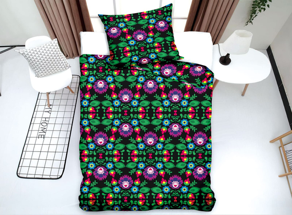 Pościel 140 x 200 2cz Satynowa Dalwin 633