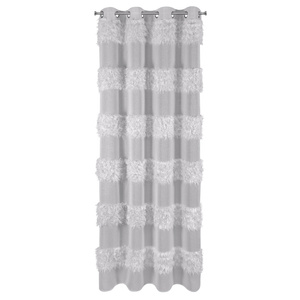 Firana 140 x 250 Dekoracyjna Gotowa Margaret Srebr