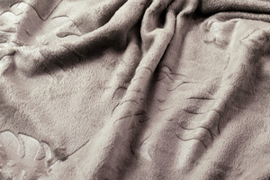 Blanket 200 x 220 Microfiber Stamped Ardea Leaf 10