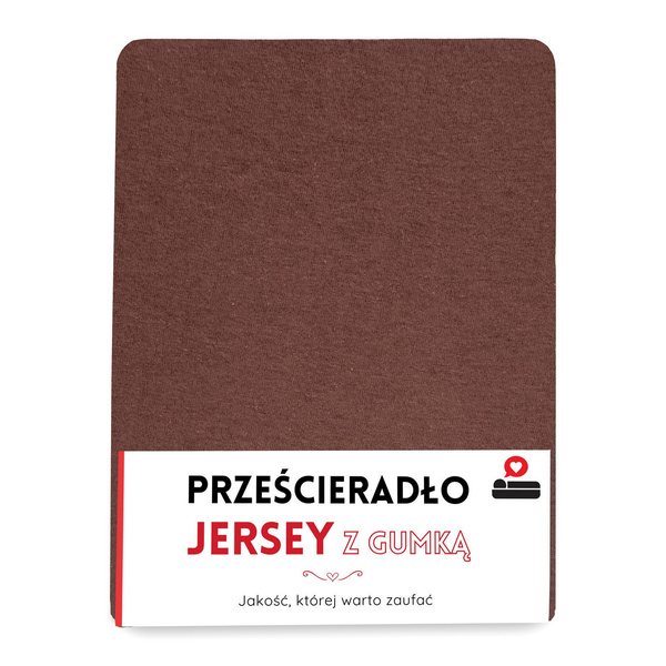Prześcieradło 180 x 200 Jersey z Gumką Gaja 23