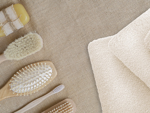 Towel 100 x 150 Cotton Bari 500g/m2 Beige