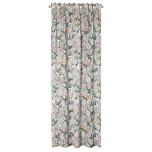 Zasłona 140 x 270 Dekoracyjna Irma Szelki Ziel+Beż