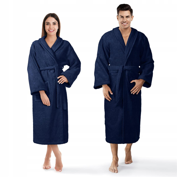 Hotel Bathrobe Cotton Terry Unisex XS Gran