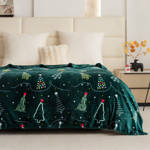 Koc 200 x 220 Mikrofibra Świąteczna Donato 09