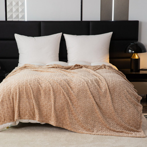 Blanket 200 x 220 Microfiber Embossed Gediz 03