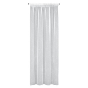 Decorative Curtain Pilar 140 x 270 Tape White