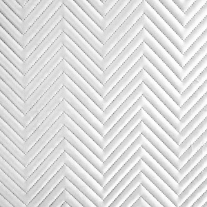 170 x 210 Decorative Velour Sofia White Bedspread