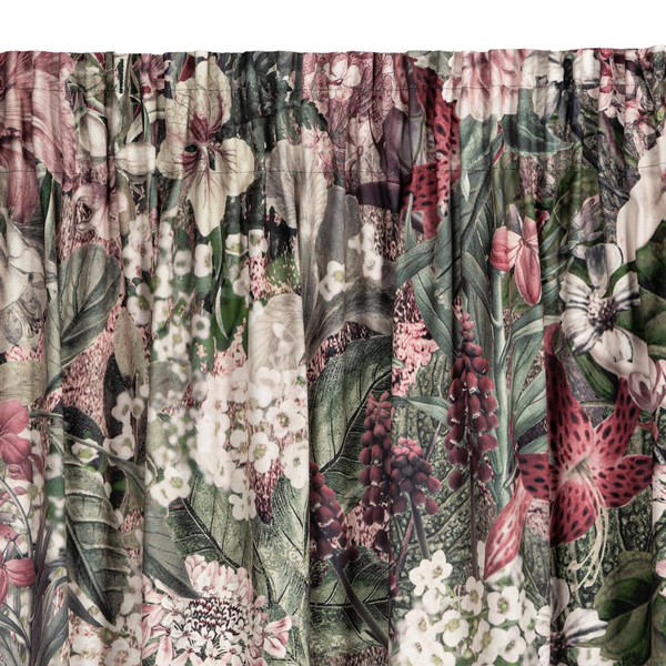 Zasłona 140 x 270 Dekoracyjna Glory Zie+Róż