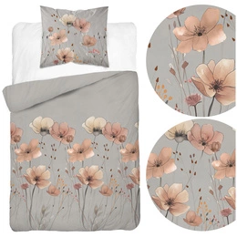 Bedding 140 x 200 2pcs Asti Satin Cotton 5493A