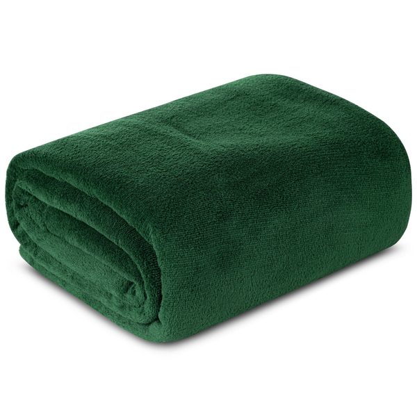 Blanket 150 x 200 Uniform Microfiber Simple1 C.Green