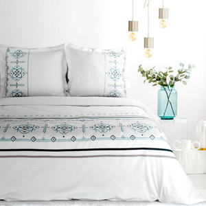 Bedding 160 x 200 3cz Embroidered Cotton HAFT 9A