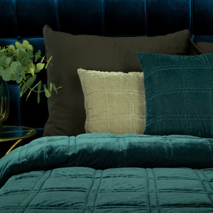 Poszewka 45 x 45 Dekoracyjna Velvet KRISTIN2 C. Mię