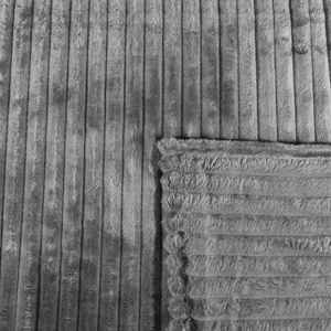 Blanket 200 x 220 Microfiber Stamped Ardea Stripes 10