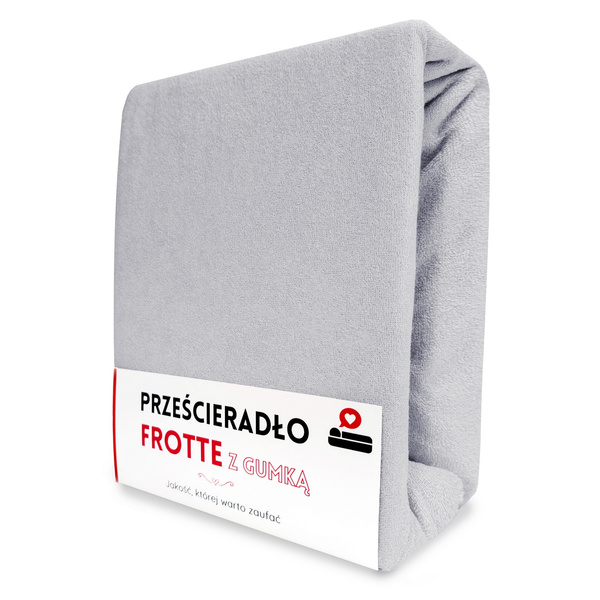 Prześcieradło 200 x 220 Frotte z Gumką Gaja 34J