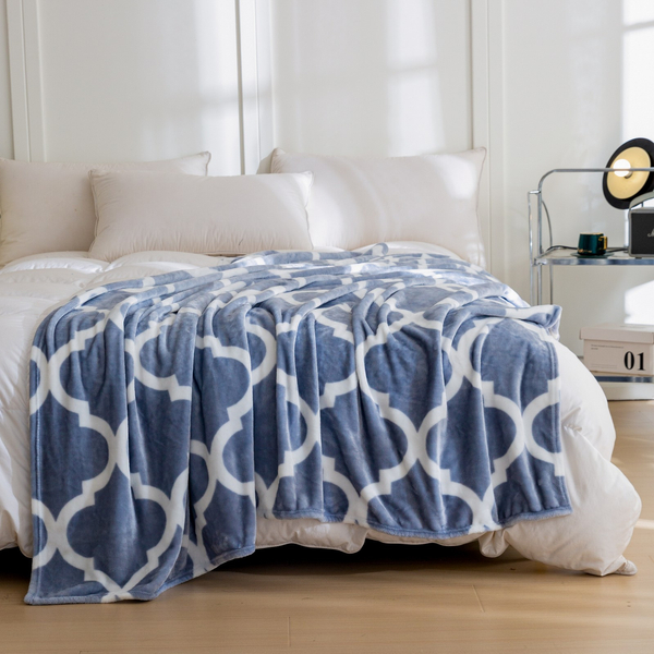 Koc 160 x 200 Mikrofibra Gładka Inger 07