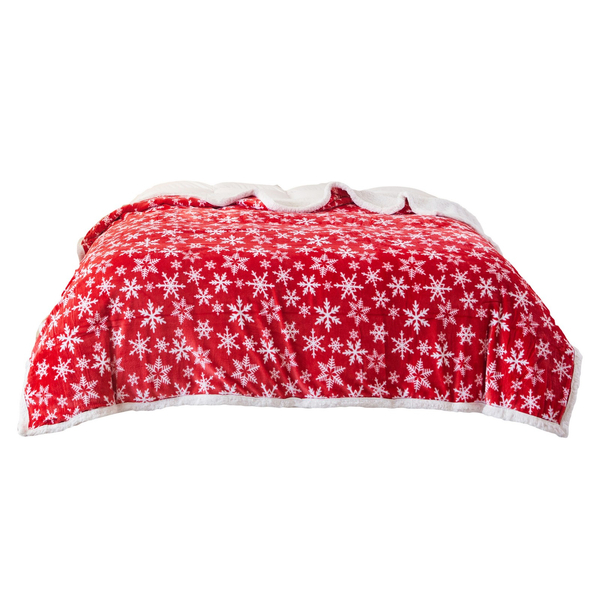 Koc 200 x 220 Mikrofibra Świąteczna Hayat 101