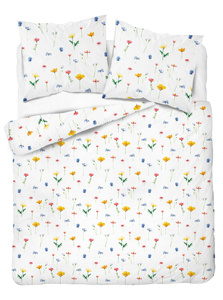 Bedding 160 x 200 3pc Asti Satin Cotton 5486A