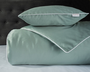 Bedding 140 x 200 2 pcs Makosatin Pure with Biza 05