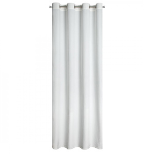 Curtain 140 x 250 Decorative Velvet Melanie White