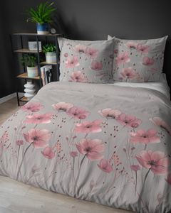 Bedding 160 x 200 3pcs Asti Satin Cotton 5493B