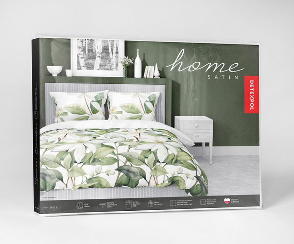 Pościel 220 x 200 3cz Asti Satynowa Bawełna 5481A