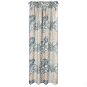 Curtain 140 x 270 Decorative Lenny Natur+Blue