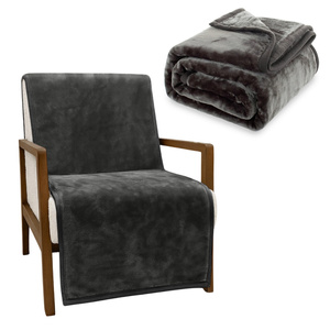 Koc 70 x 160 Akrylowy Jednolity Ciepły Yasemin 05