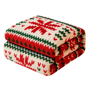 Koc 200 x 220 Mikrofibra Świąteczna Donato 08