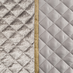 Quilted Decorative Bedspread Kristin Beige 220 x 240