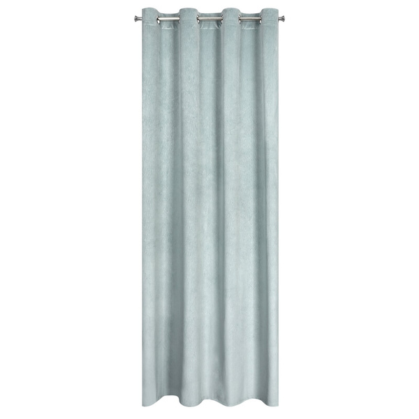 Zasłona Velvet Lili 140 x 250 Przelotka Niebieski