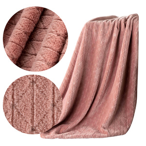 Blanket 200 x 220 Microfiber Design Cindy4 Pink