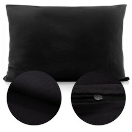 Cotton pillowcase 40 x 60 Uniform Ola Black Black