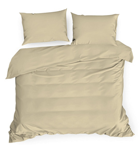 Bedding 220 x 200 3pc Satin Nova3 Beige