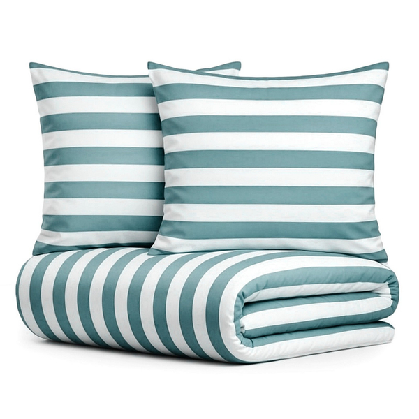 Pościel 220 x 200 3cz Mikrofibra w Pasy Eusebia Home 07