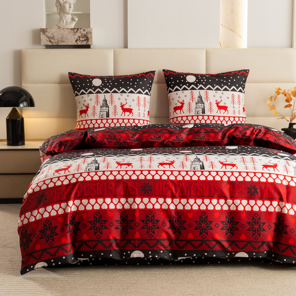 Pościel 160 x 200 3cz Gładka Eusebia Home 22