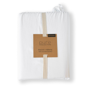 Pościel 160 x 200 3cz Bawełna Pure Z Falbaną 01